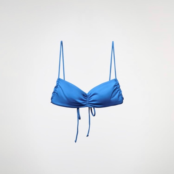 Zara Swim Zara Ruched Bikini Top New With Tags Poshmark